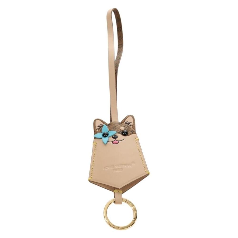 Louis Vuitton Monogram Reverse Bag Charm Brown